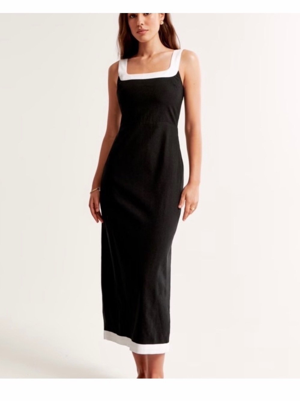 Abercrombie & Finch Linen Column Dress